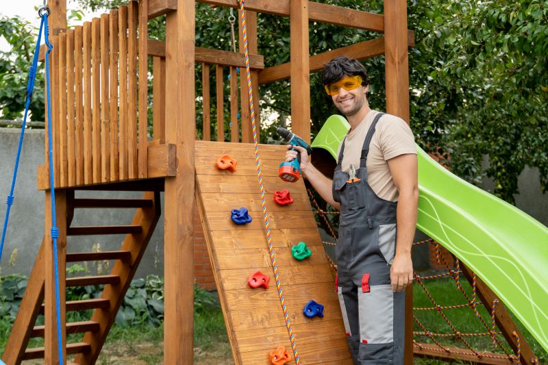 Monkey Bars Installation in Olathe, KS